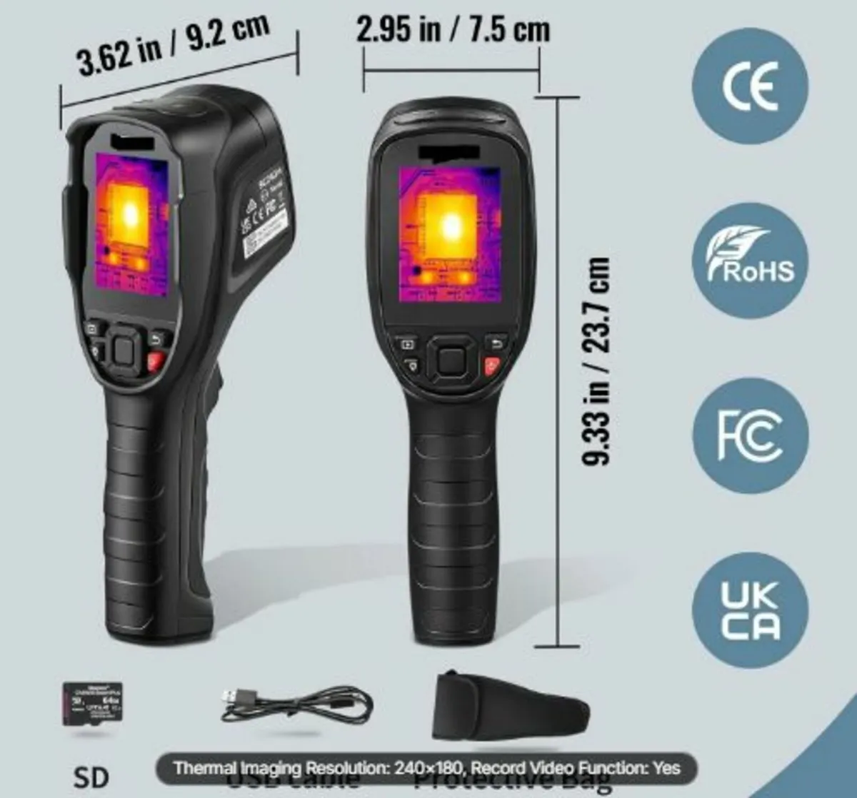Thermal Imaging Camera, 320 x 240 Pixels Super - Image 4