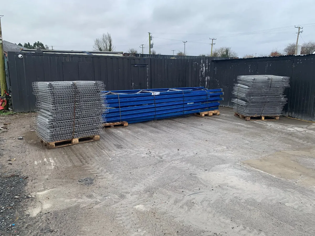 Warehouse Pallet Racking – 15ft High x 4ft Deep - Image 1
