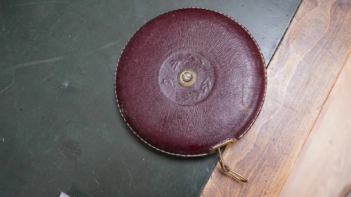 Large Vintage Retractable Tape - Image 1