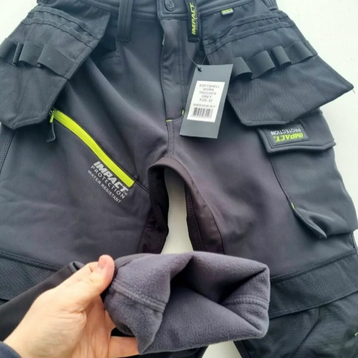 Soft shell fleece 🥶lined water resistant work - Image 2