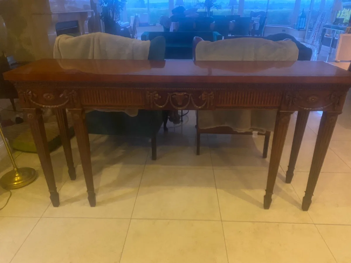 Antique dressing high table - Image 2