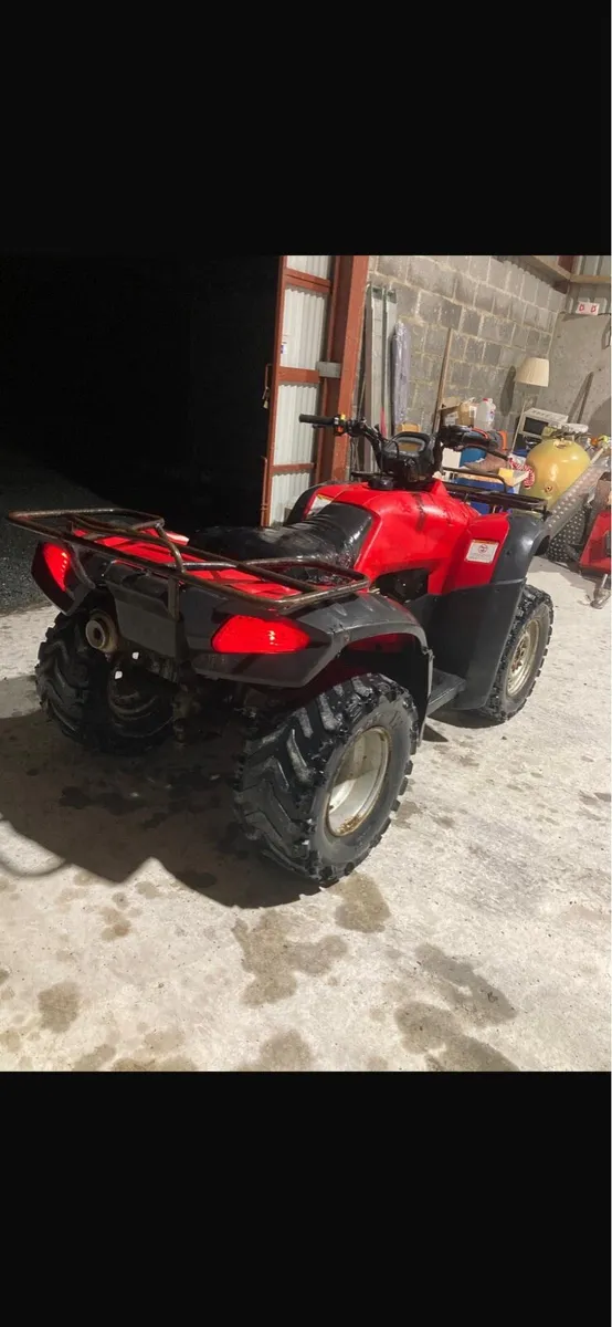 Honda 350 4x4 quad - Image 2