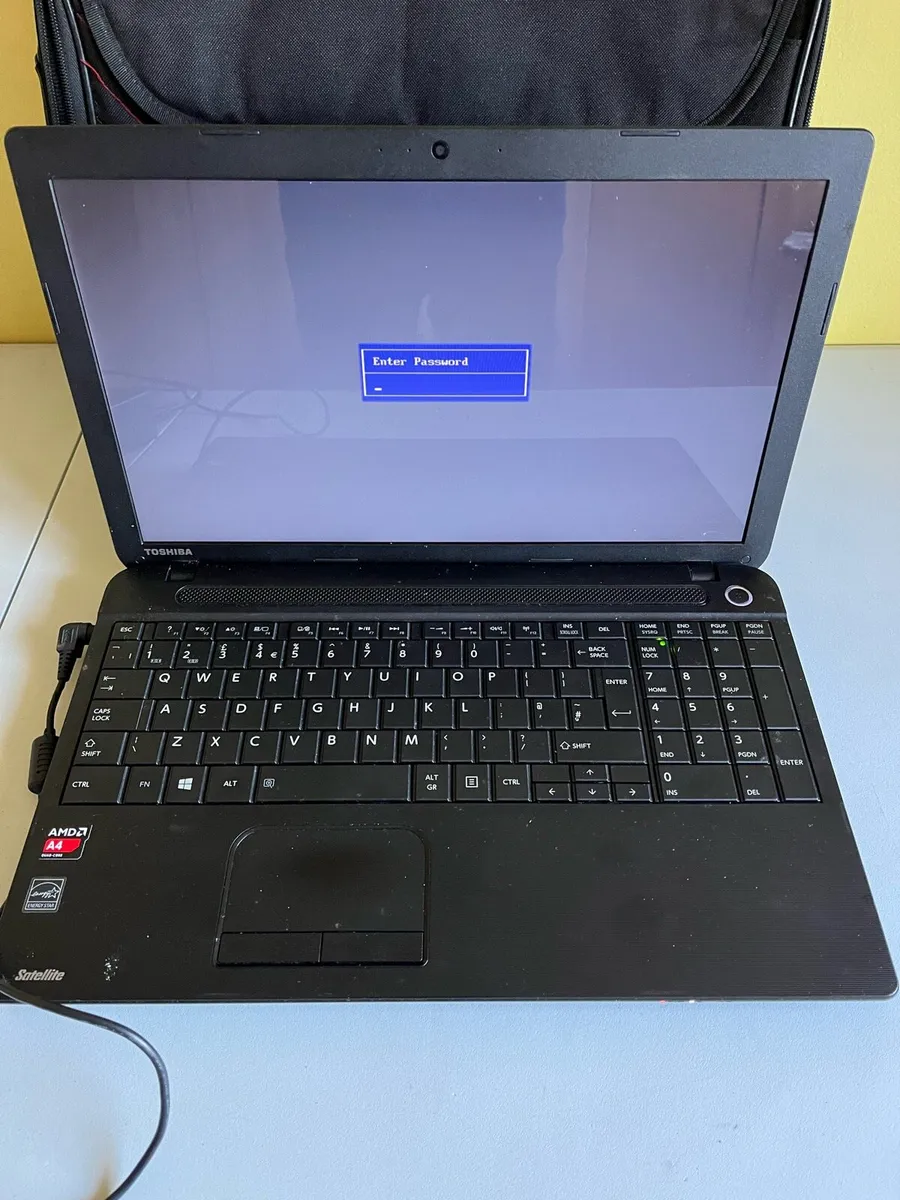 Two Laptops. Toshiba and Dell. See Details - Image 1