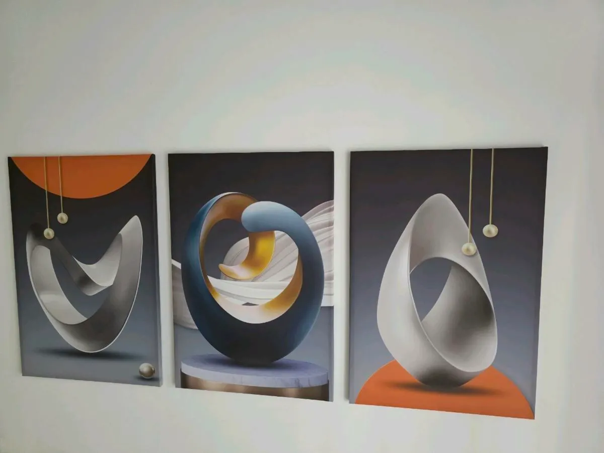 3 canvas 46x66cm each size - Image 2