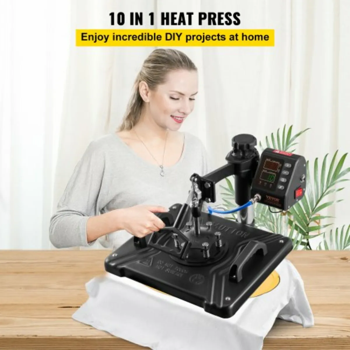 Heat Press 30.5x38.1 cm 10 In 1 Heat Press 1000W H - Image 4