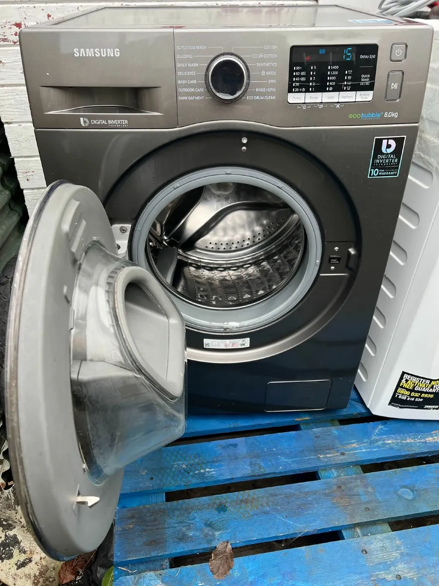 Samsung 8kg 1400 Spin Series 5  Ecobubble Add Wash - Image 4