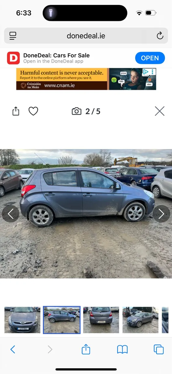 2012 Hyundai i20 1.2 Petrol drive away - Image 2