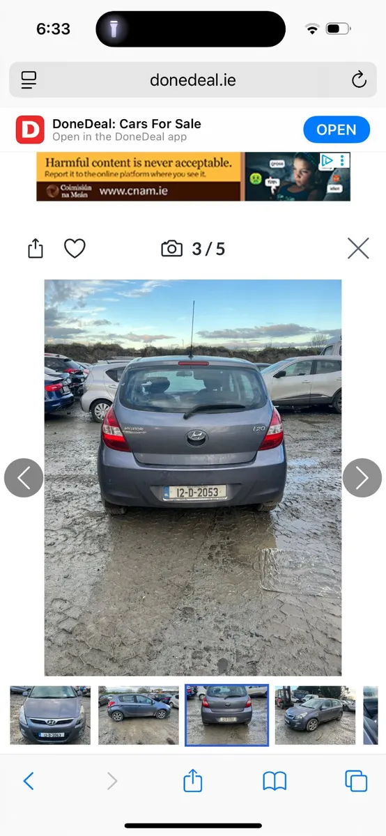 2012 Hyundai i20 1.2 Petrol drive away - Image 3