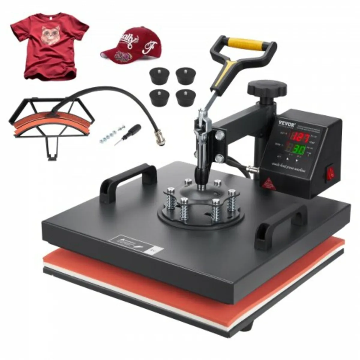 15x15inch / 38x38cm, 2IN1 Clamshell Sublimation Tr - Image 1