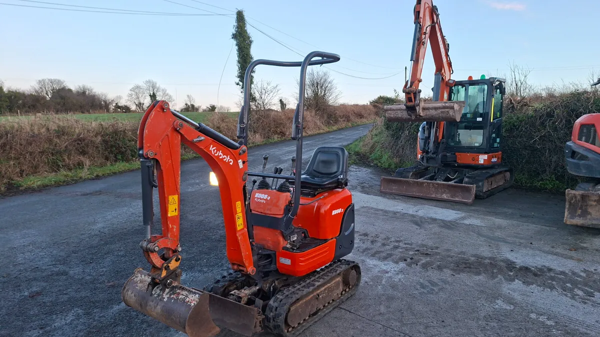 2019 Kubota k008-3 clean and tidy - Image 4