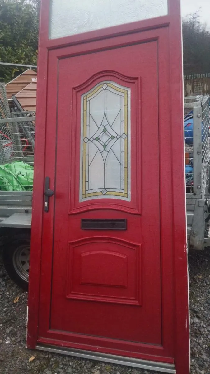 Pvc front door and windows for sale - Image 1
