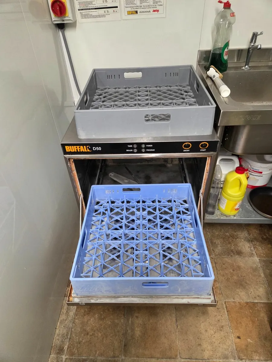 Buffalo Commercial Dishwasher - Image 2