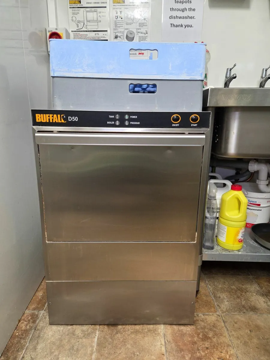 Buffalo Commercial Dishwasher - Image 1
