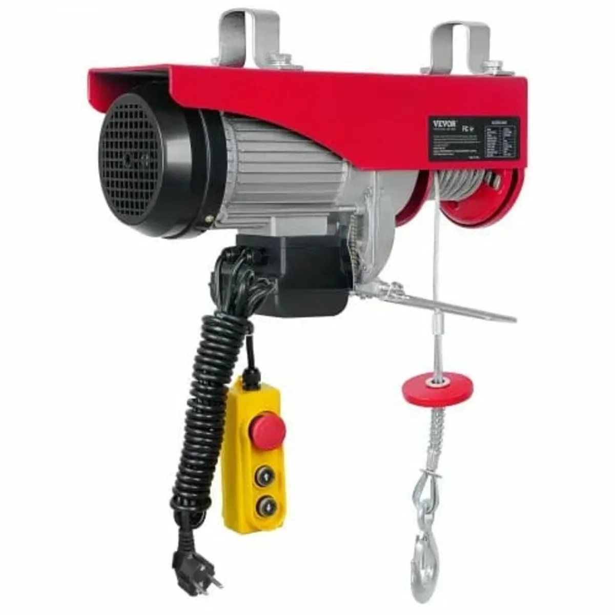 998 kg Lifting Capacity, 1600W 220V Electric Steel - Image 1