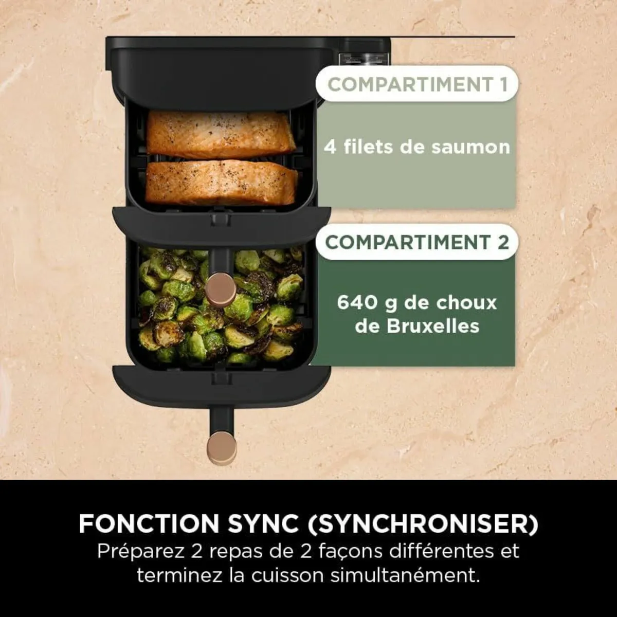 New: NINJA Double Stack XL Air Fryer 2 Vertical - Image 2