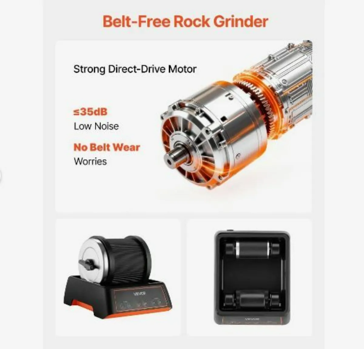 Rock Tumbler Kit, Rock Polishing Kit - Image 4