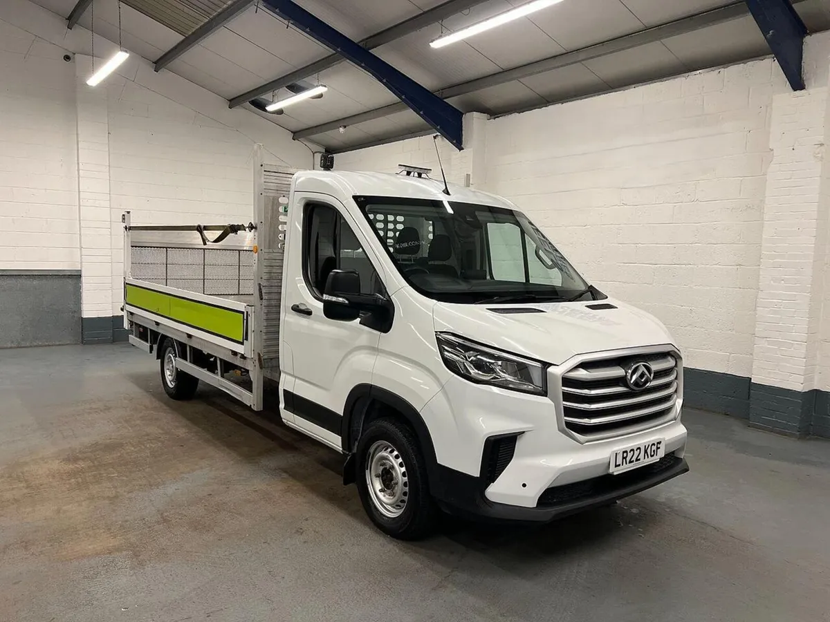 2022 Maxus Deliver 9 Dropside Van - Image 1