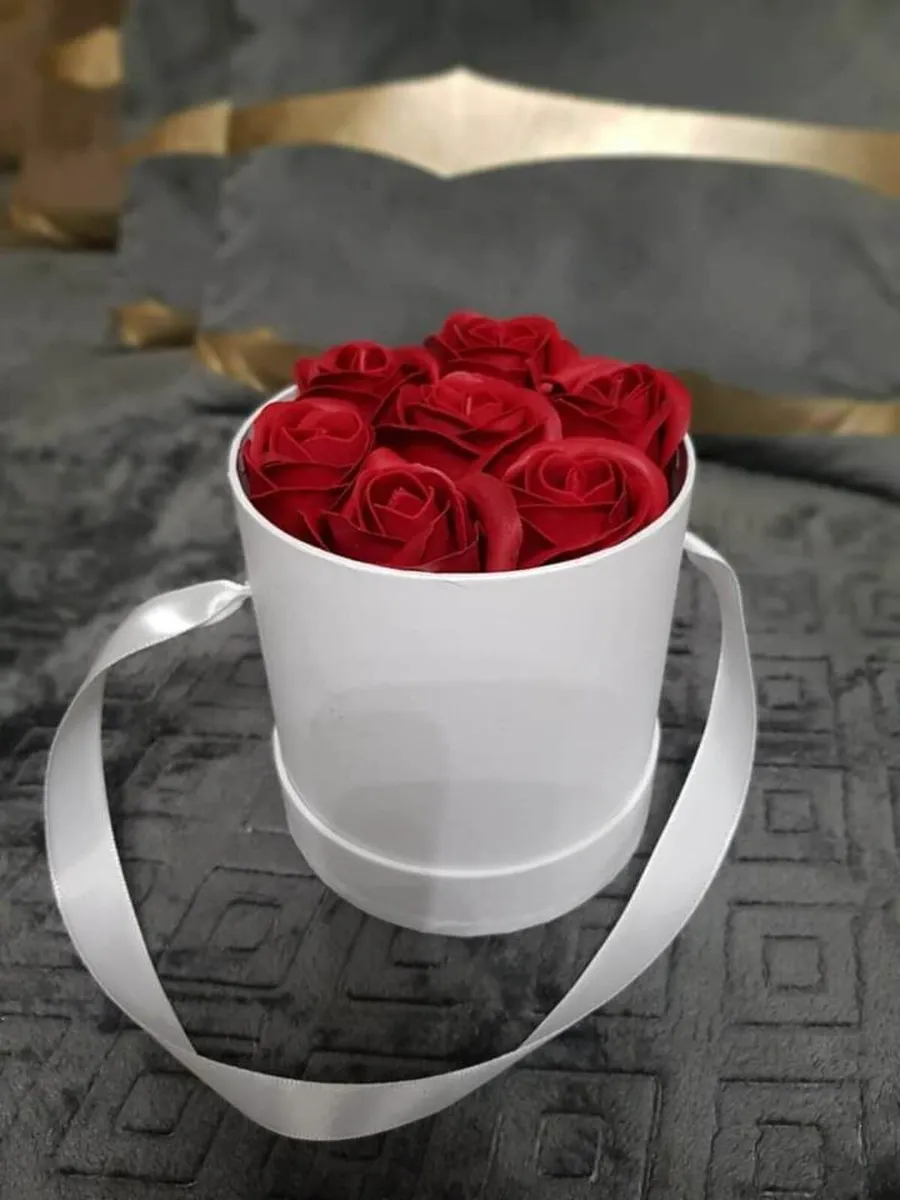 Flower box white,red - Image 4