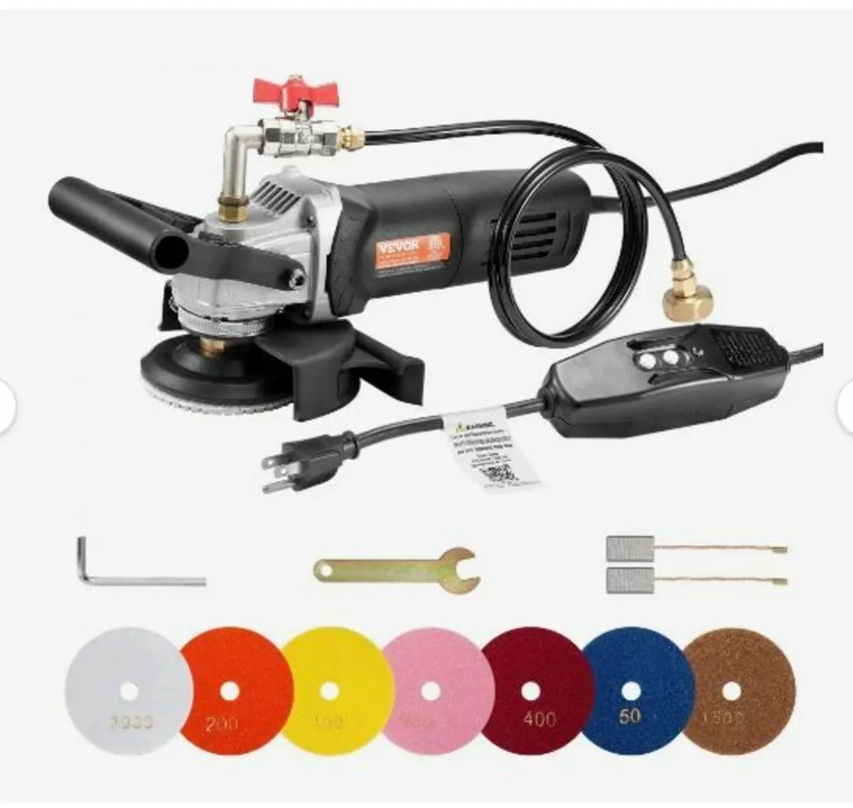 Wet Polisher 800W, 4" Concrete Grinder - Image 1