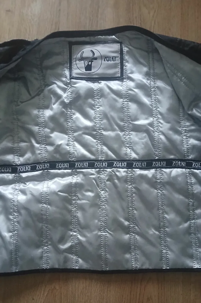 Vintage Leather Biker Jacket - Image 4