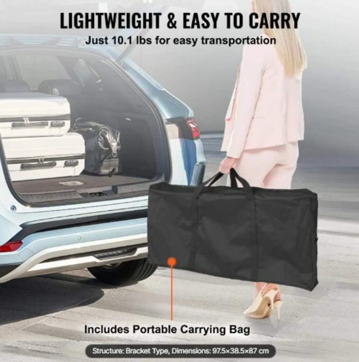 Portable Tradeshow Podium Table,97,5 ×38,5 × 87 cm - Image 4