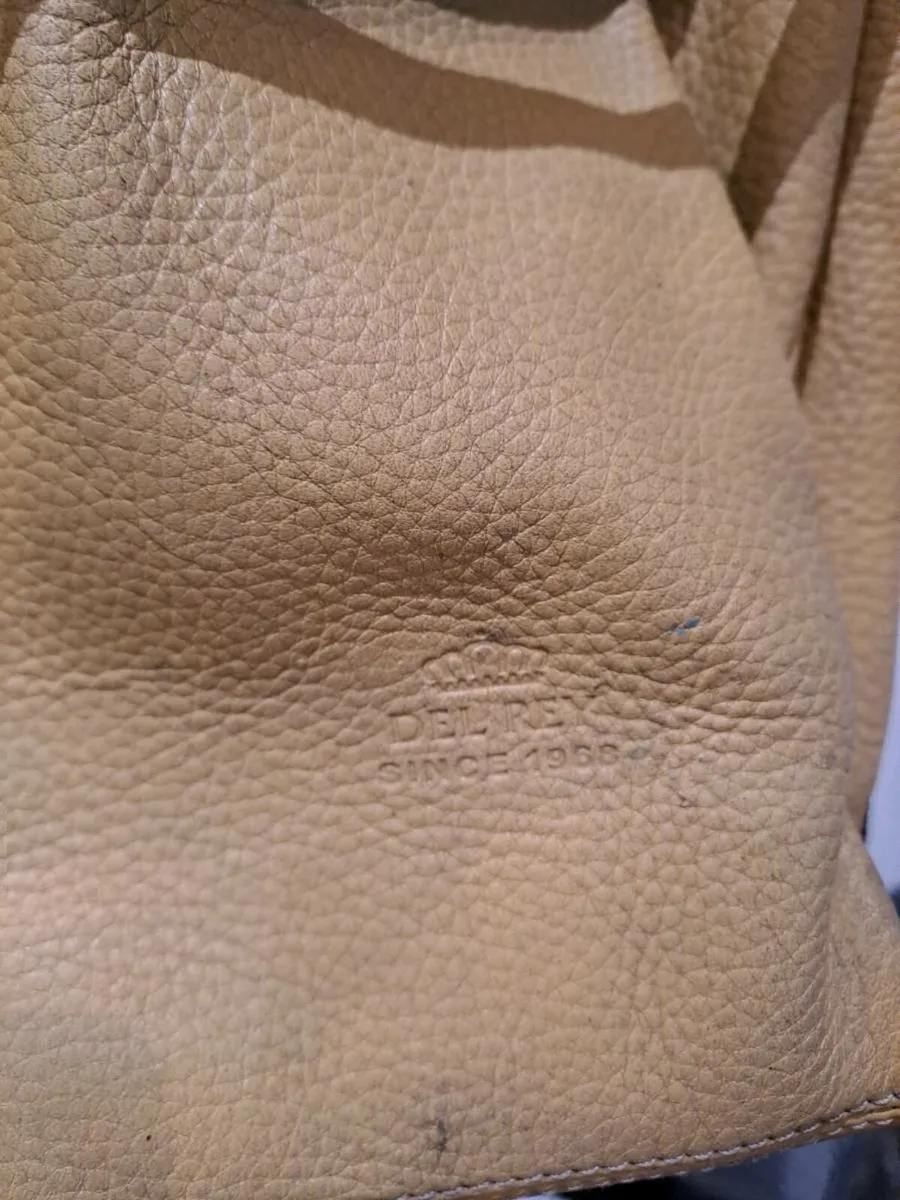 5 Vintage leather handbags - Image 3