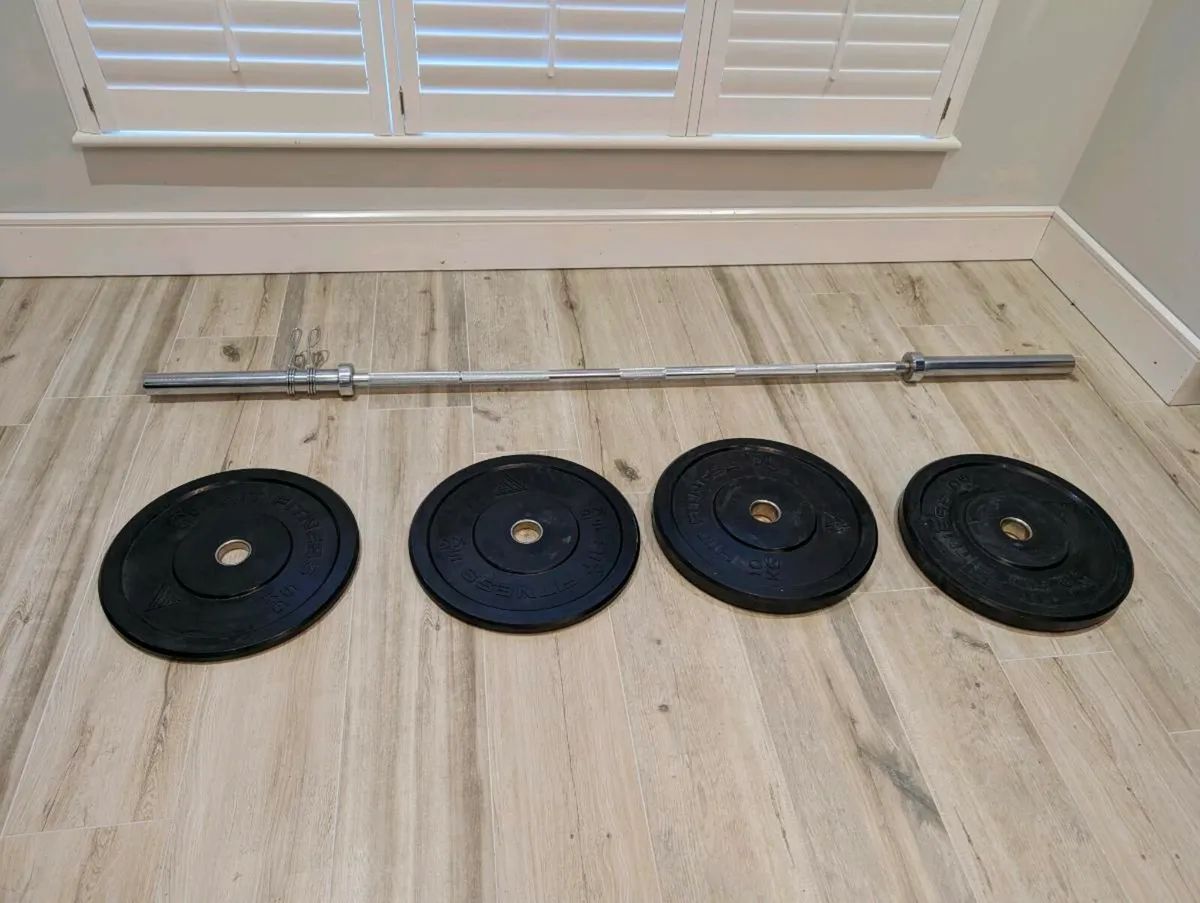 Hit Fitness Olympic Barbell Set - Image 1