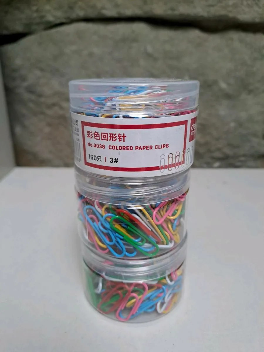 Coloured Paper Clips – Tubs - Image 2
