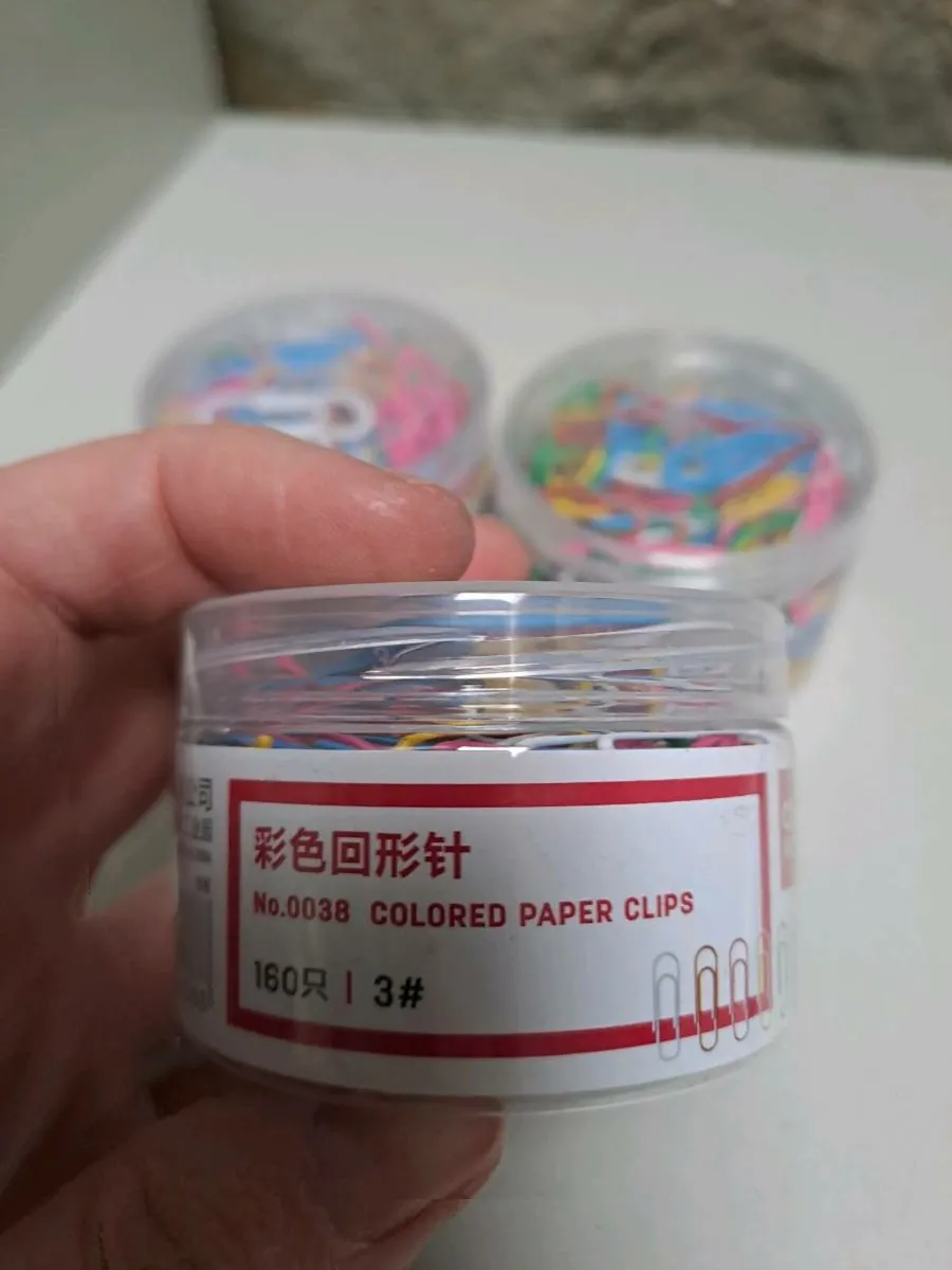 Coloured Paper Clips – Tubs - Image 3