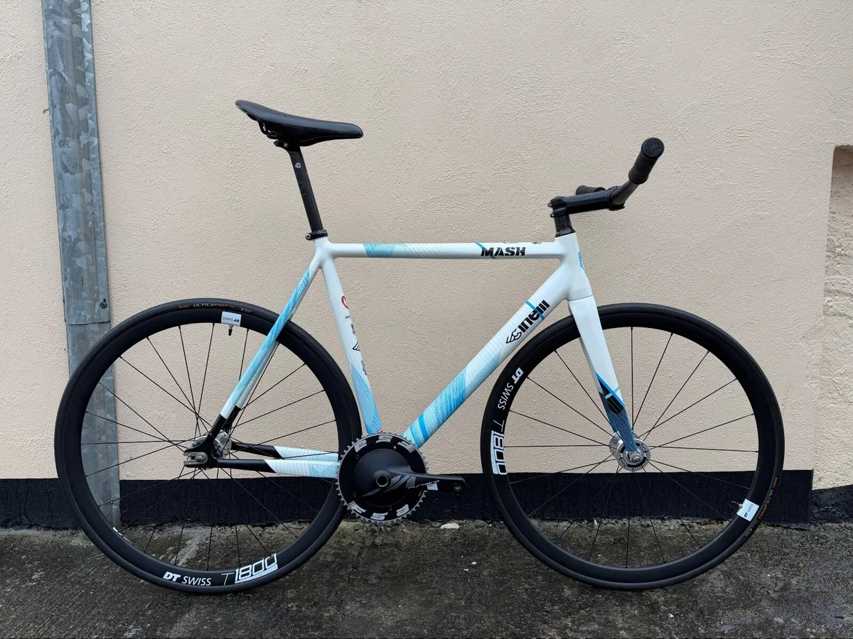 Cinelli mash parallax cyanotype - Image 1