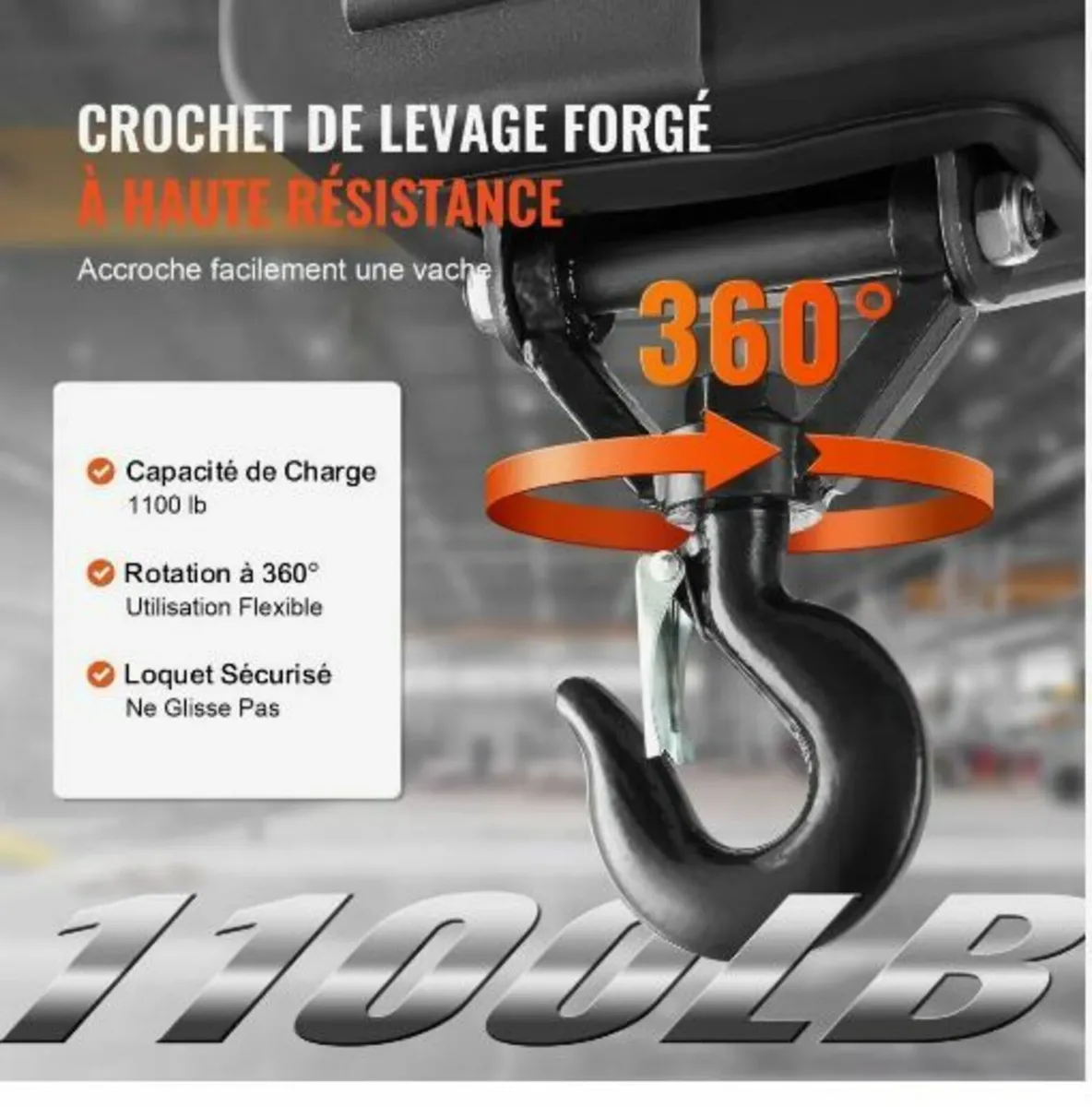 3-in-1 Portable Electric Hoist Winch - Image 1