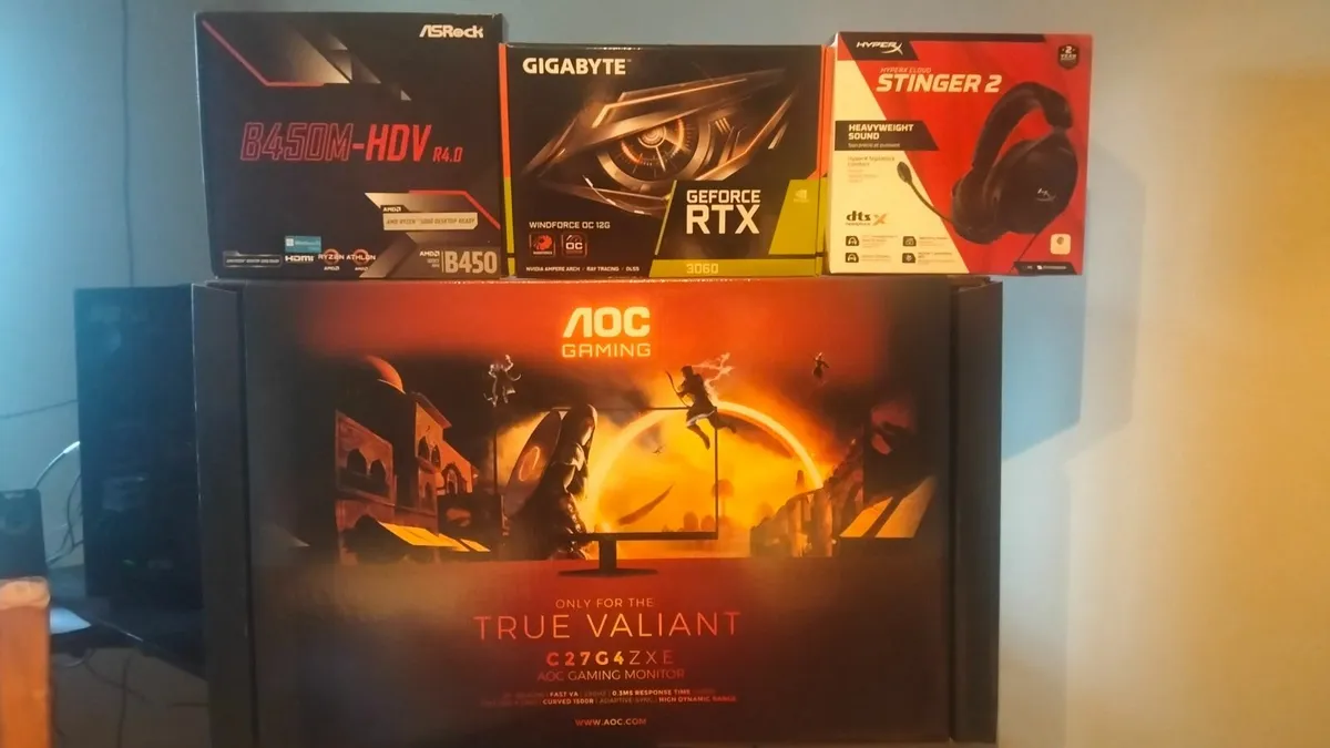 Gaming PC Ryzen 7 + RTX 3060 + AOC 280Hz Monitor – - Image 3