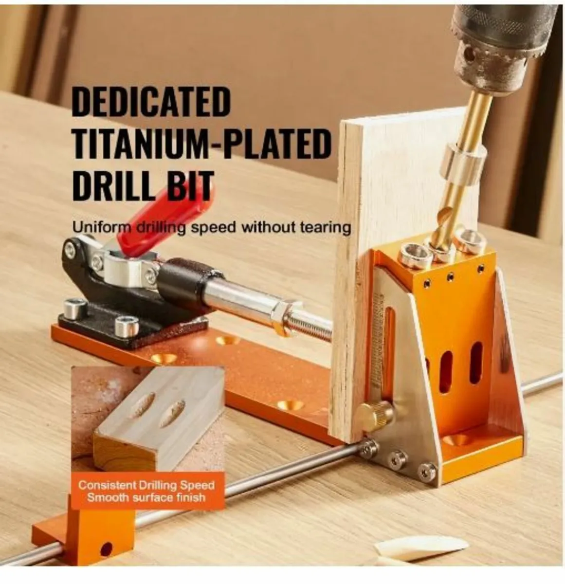 Pocket Hole Jig Kit, 34 Pcs Pocket Hole - Image 4