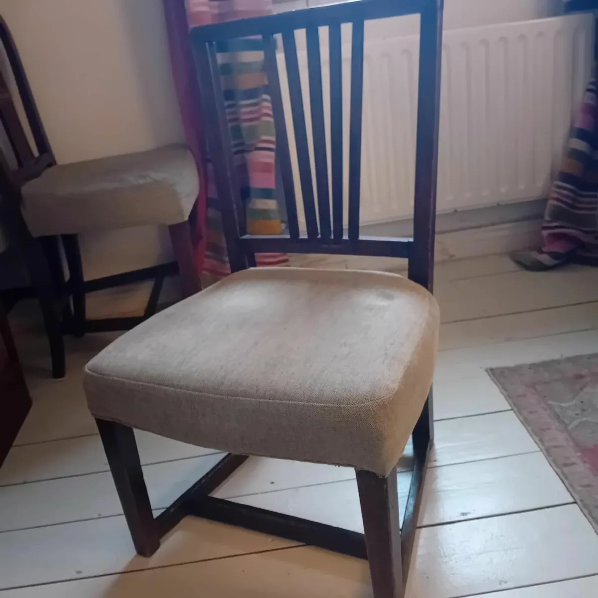 Antique oak chair - Image 1