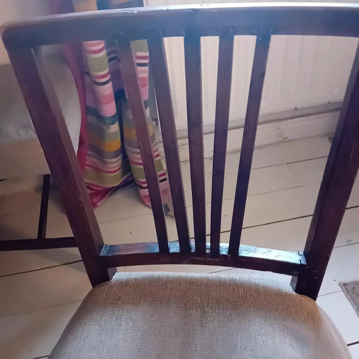 Antique oak chair - Image 2