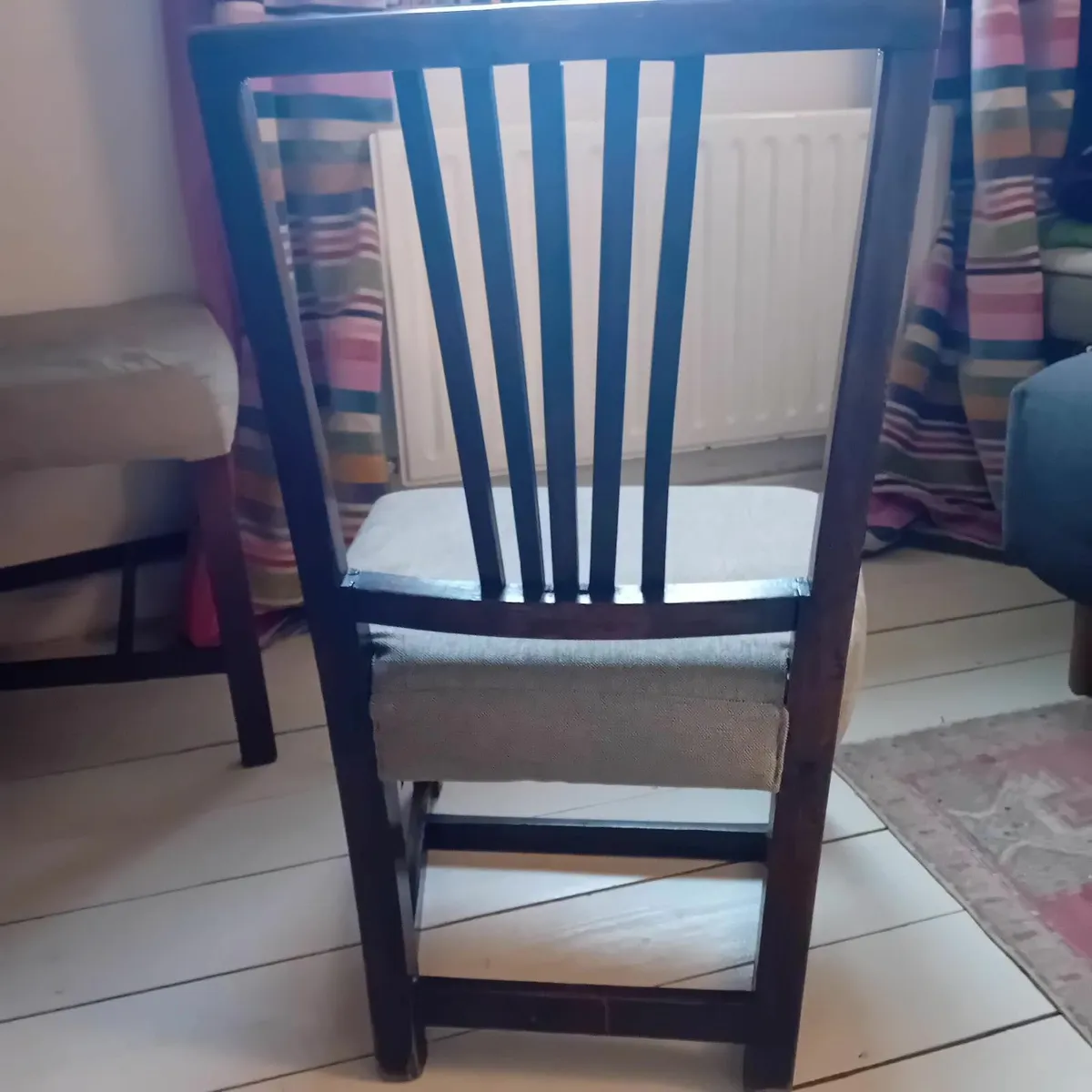 Antique oak chair - Image 4