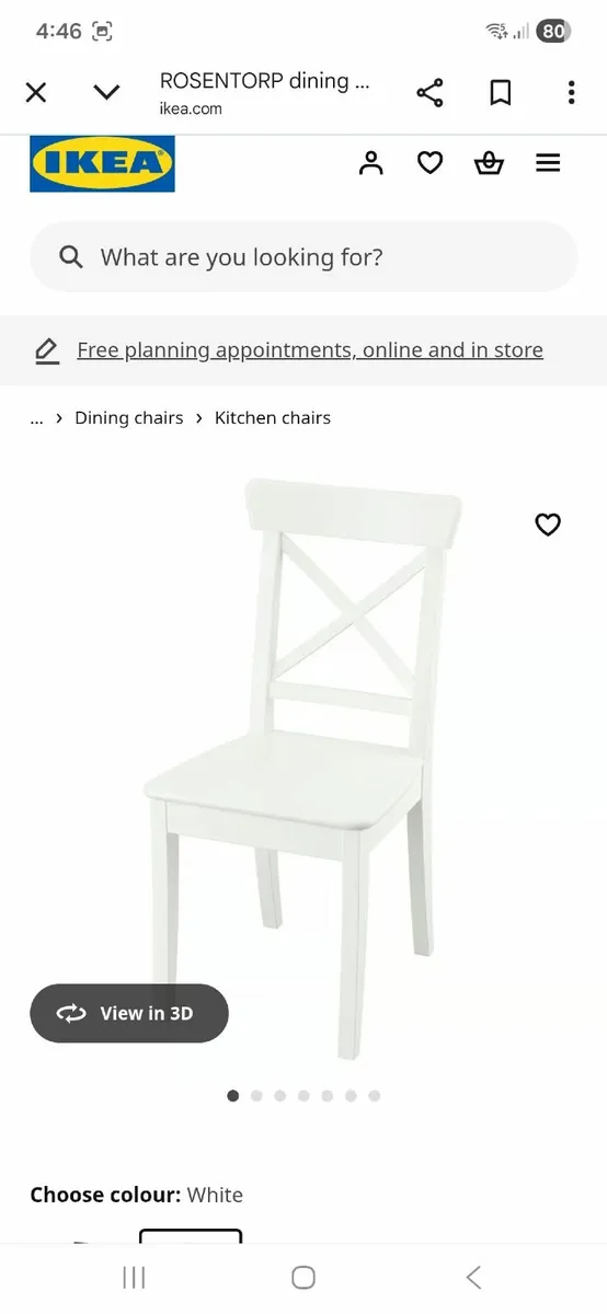 Table and chairs - Image 1