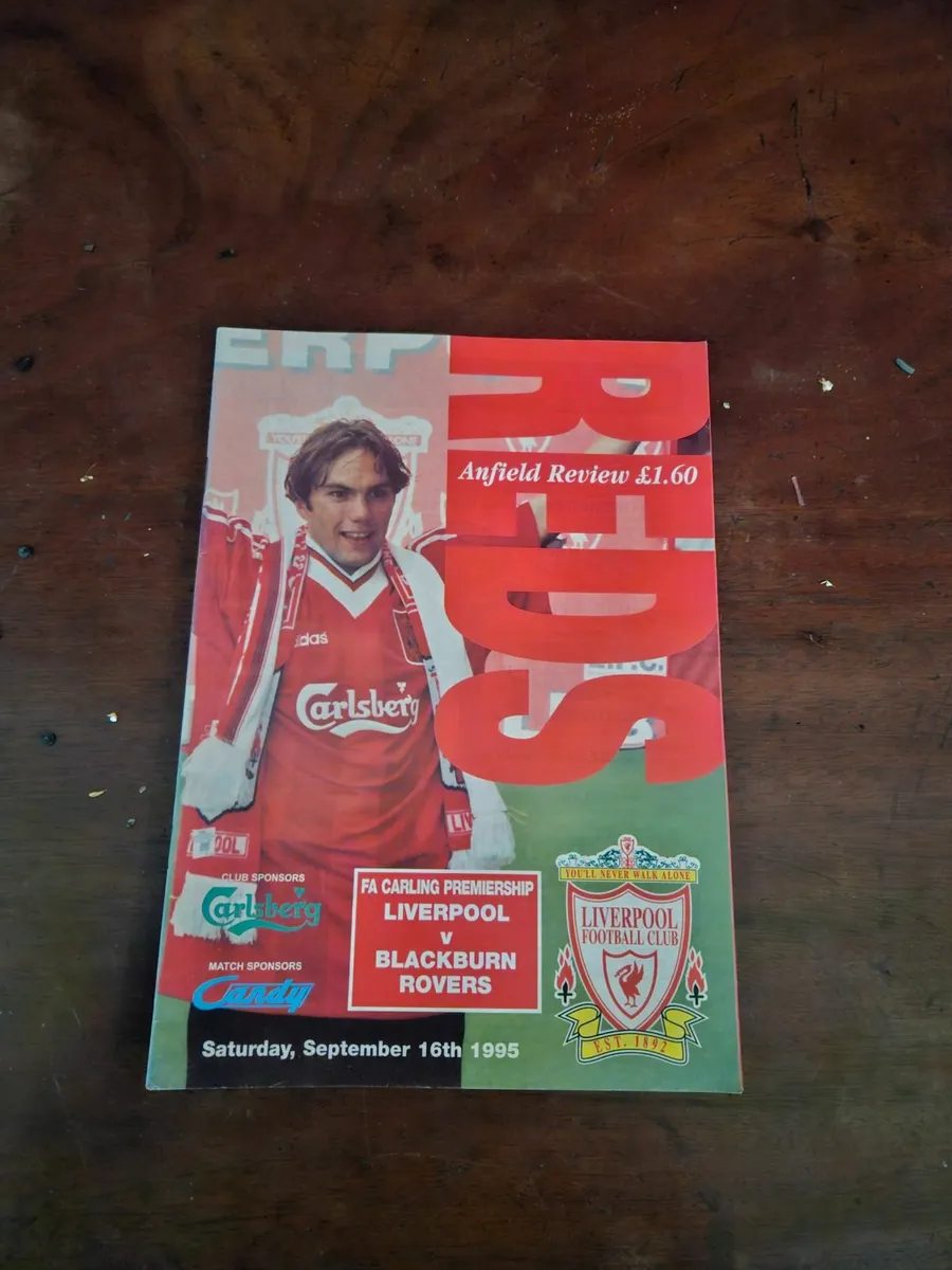 Liverpool Football Programme