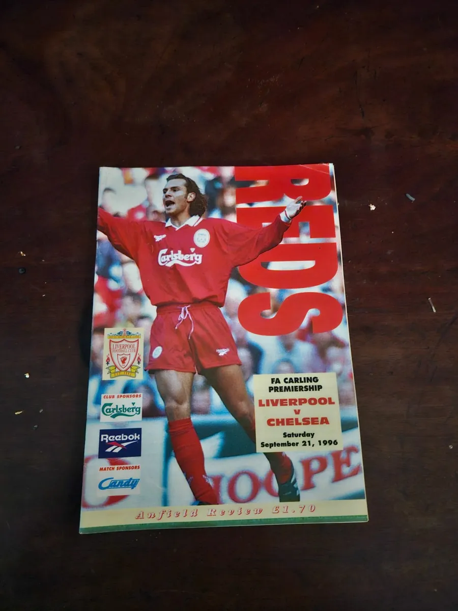 Liverpool Football Programme