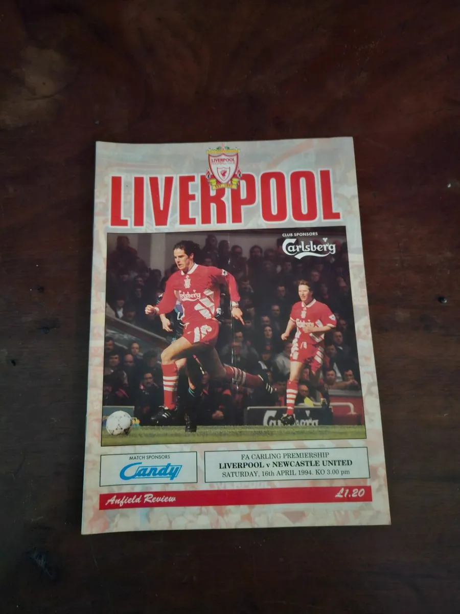 Liverpool Football Programme