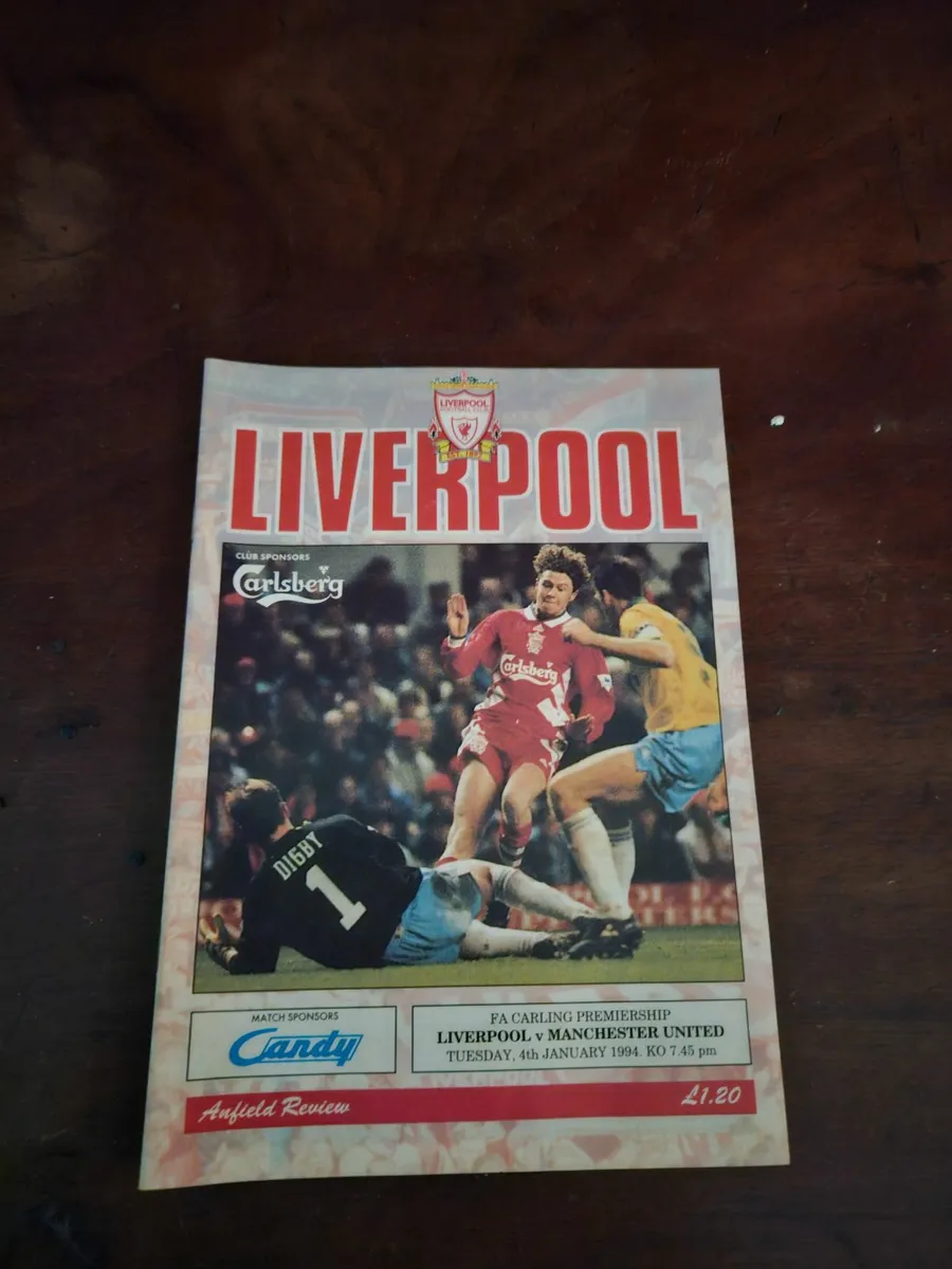 Liverpool Football Programme