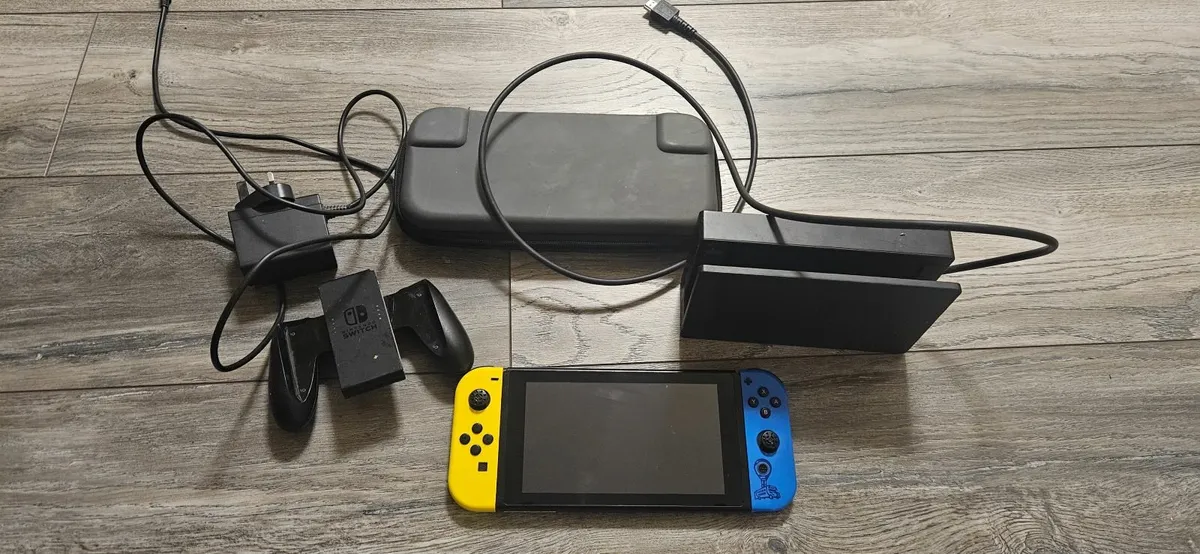 Nintendo Switch with accessories - Image 1