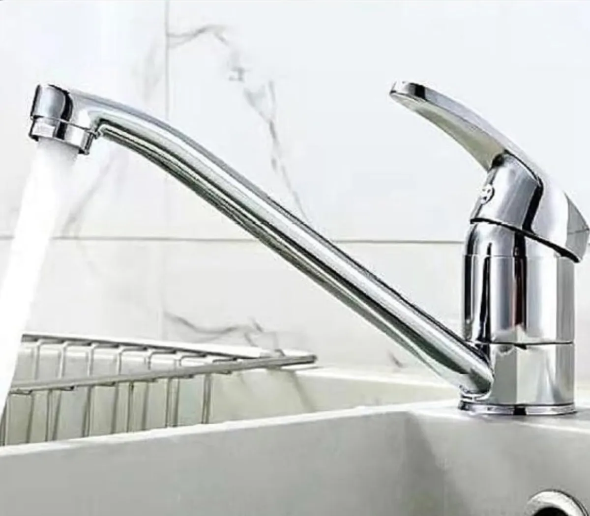 Chrome kitchen mixer tap new boxed - Image 1