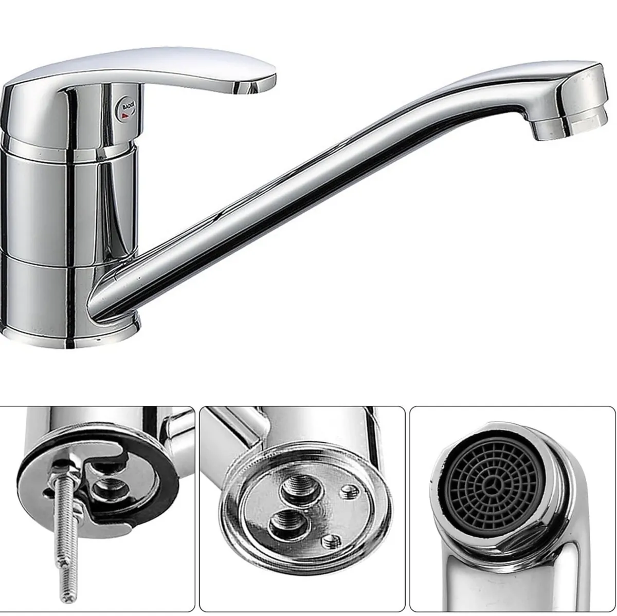 Chrome kitchen mixer tap new boxed - Image 2