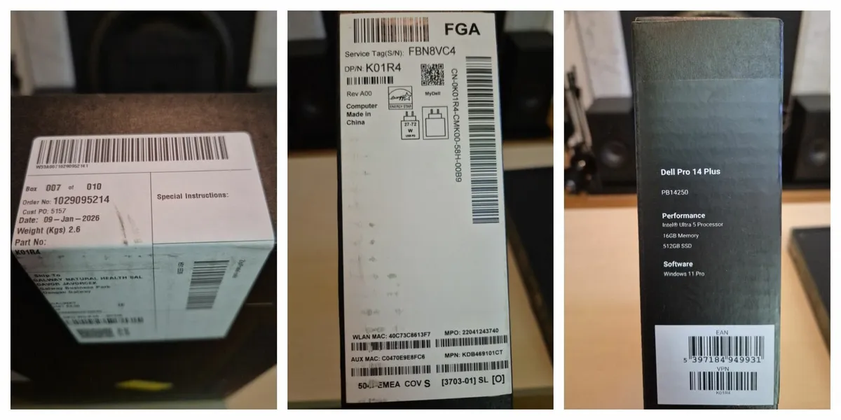 Brand new Dell laptop + new Dell laptop bag - Image 2