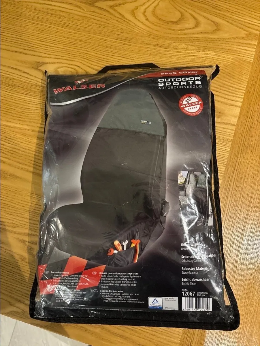 Universal seat cover pair  *new - Image 1