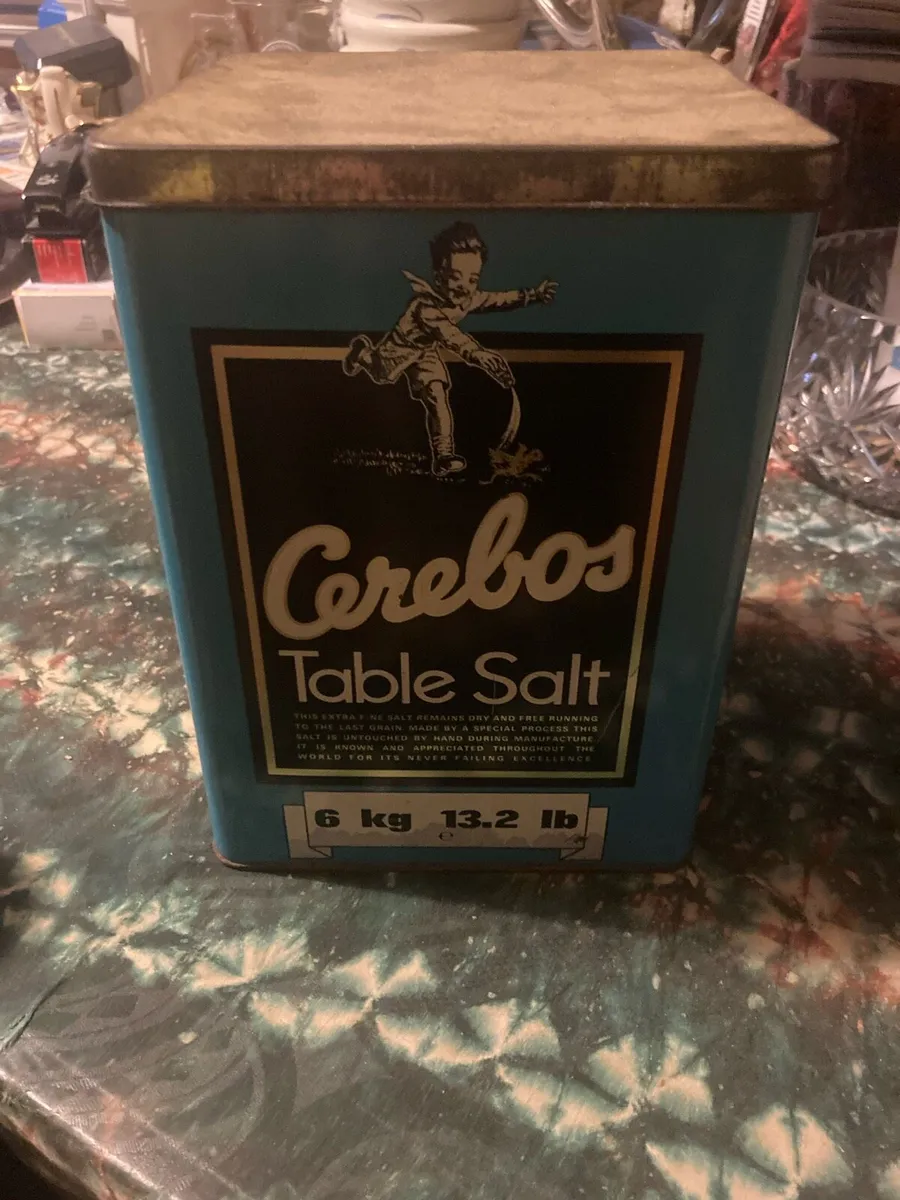 1950s retail shop tin free postage - Image 1