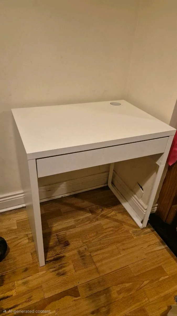IKEA White Desk – 73 x 50 cm - Image 1