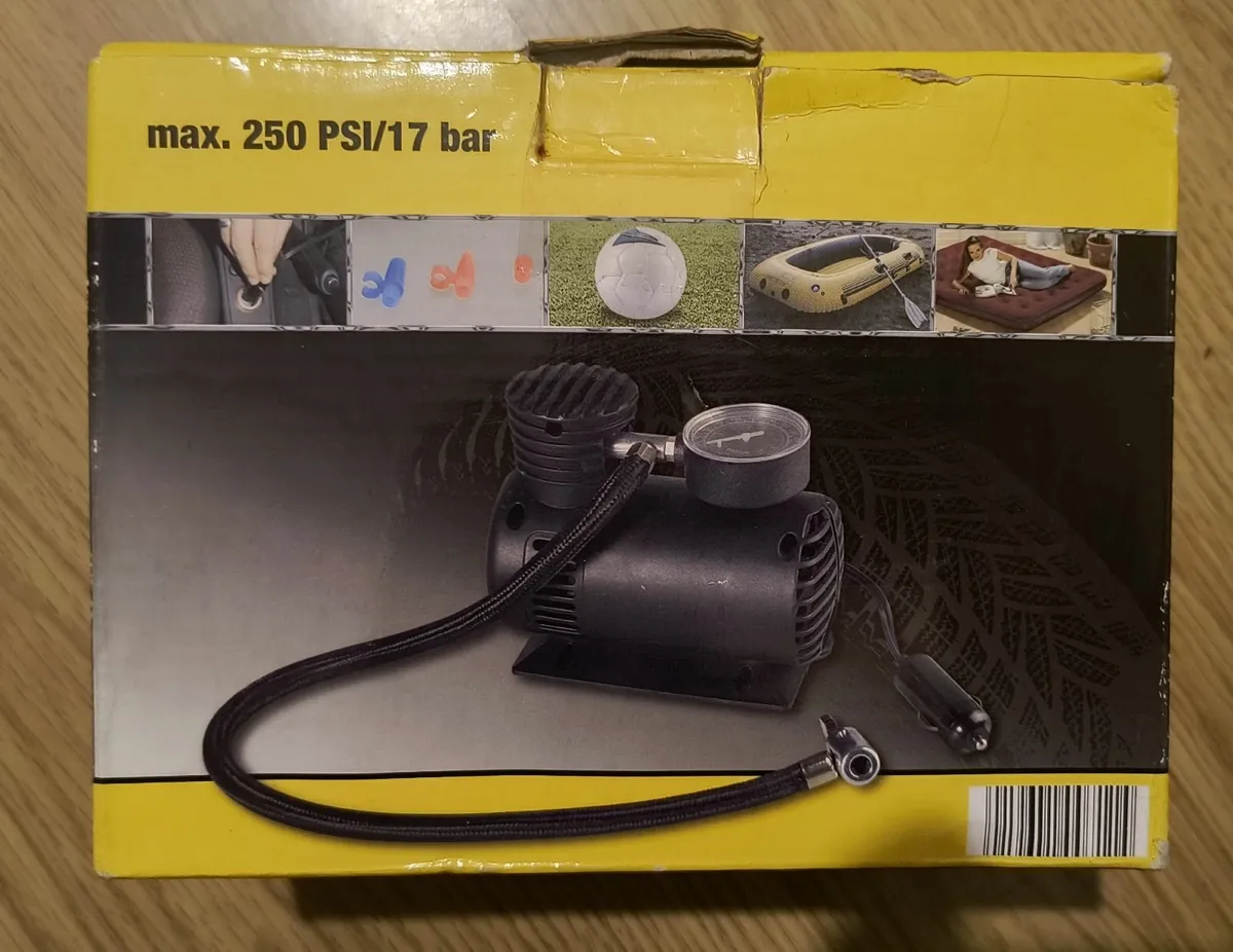 New Mini Compressor 12V 17bar 250PSI Air - Image 2