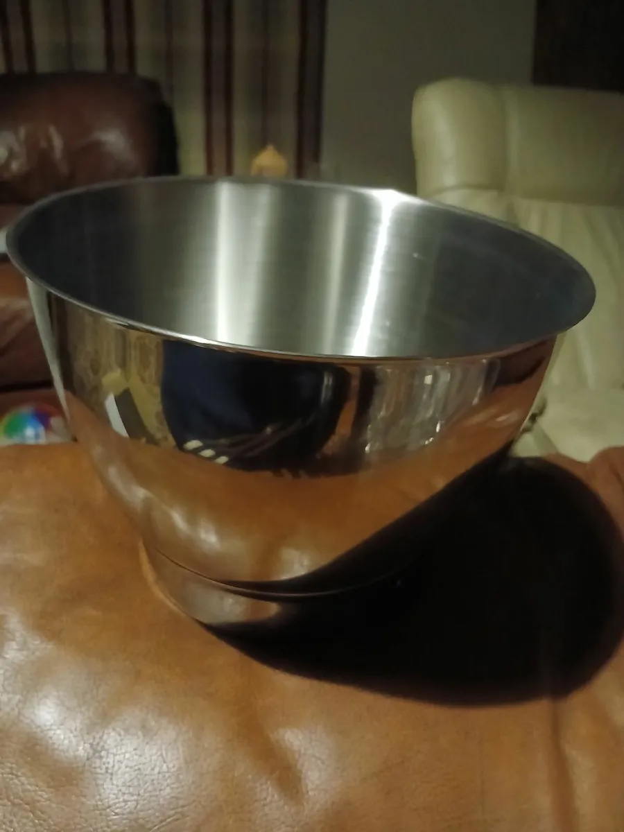 Kenwood chef mixing bowl steel NEW - Image 1